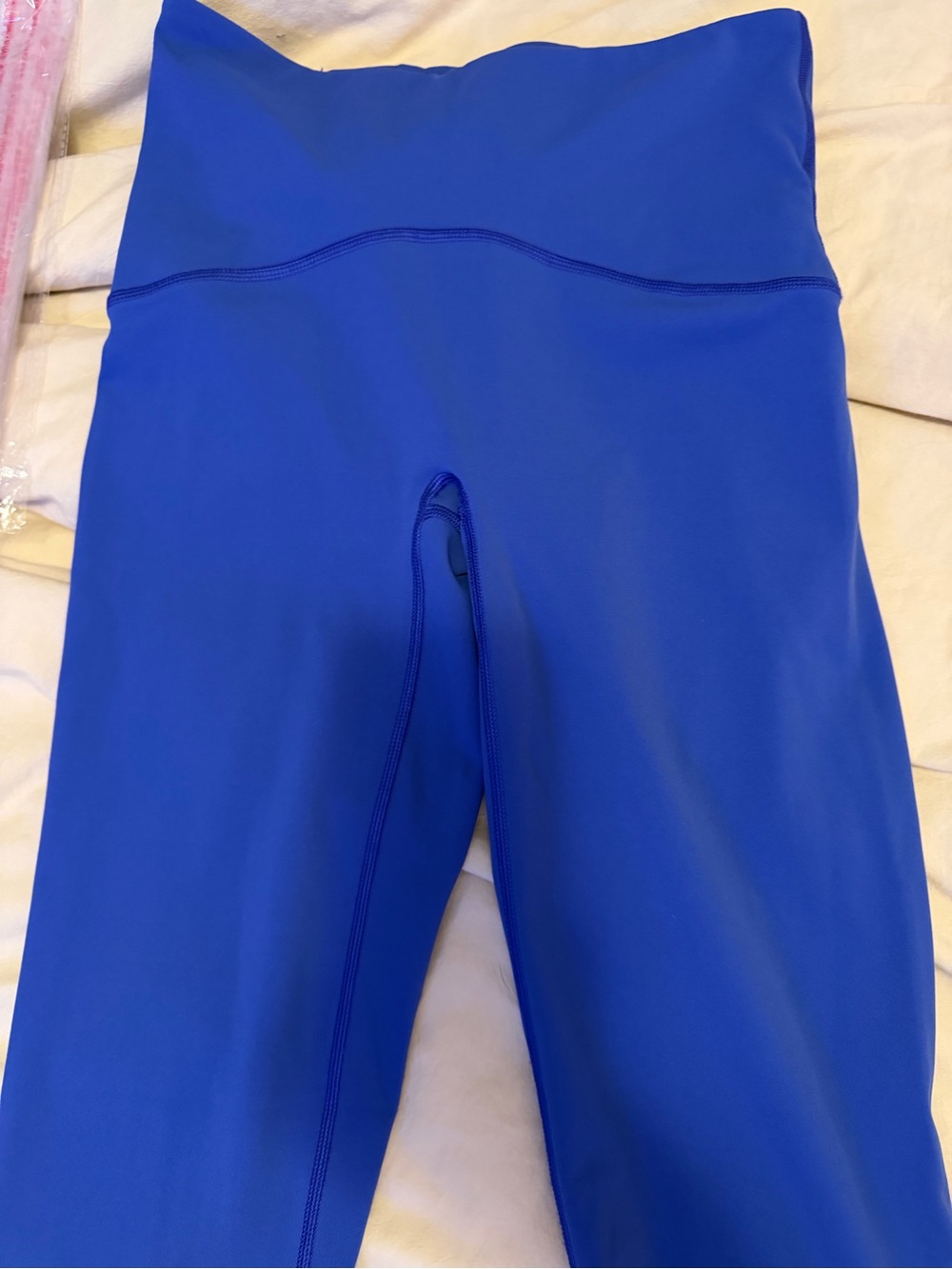 SPANX High-Rise Bright Blue Leggings